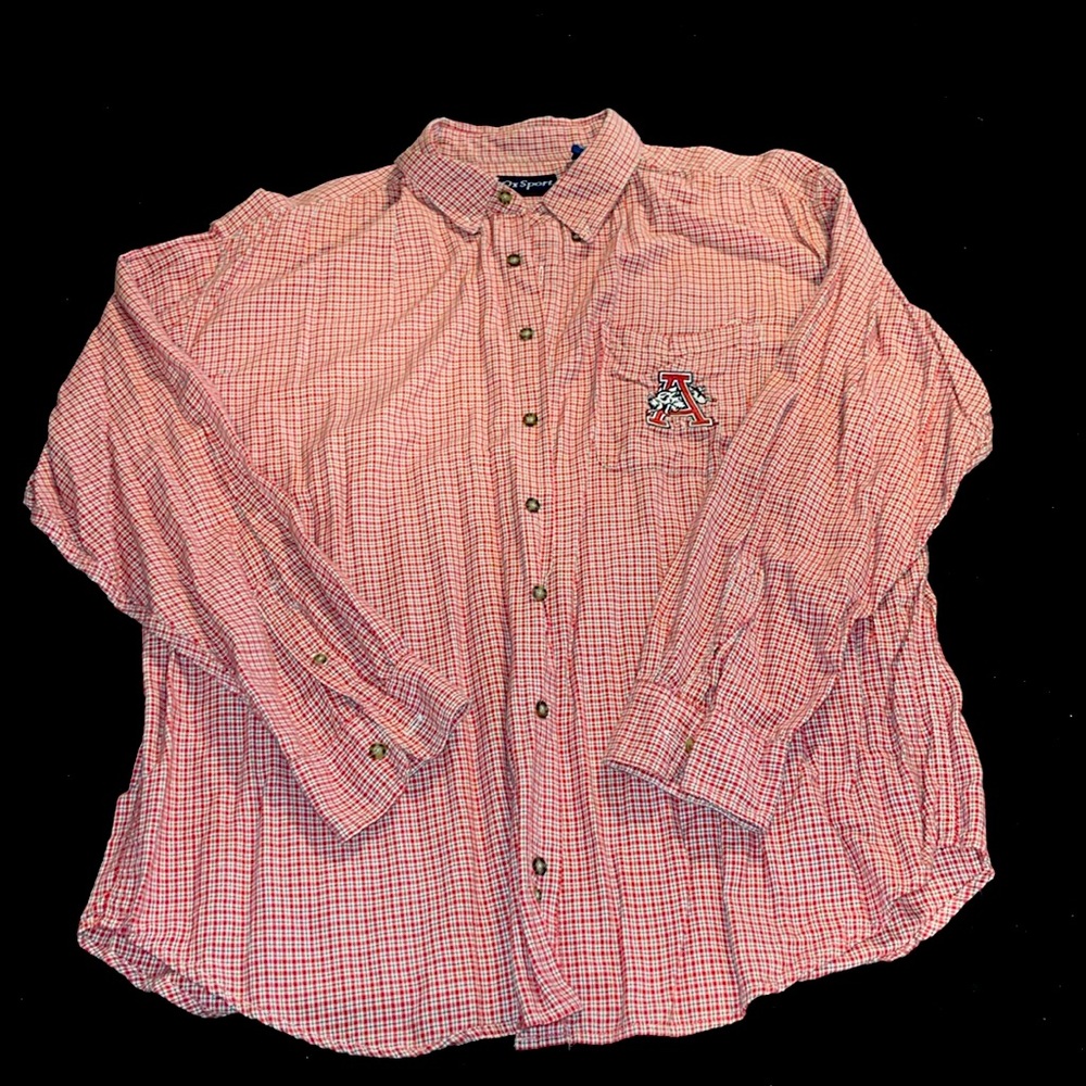 Arkansas Razorbacks button down XL